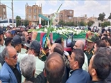مراسم تشییع شهید