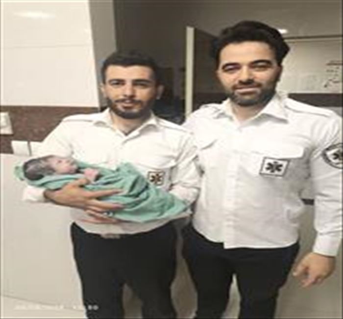 تولد شتابان در جاده: فوریت‌های پزشکی اهر، ناجی جان مادر و نوزاد