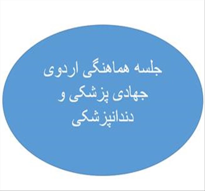 جلسه هماهنگی اردوی جهادی پزشکی و دندانپزشکی در روستای نقدوز